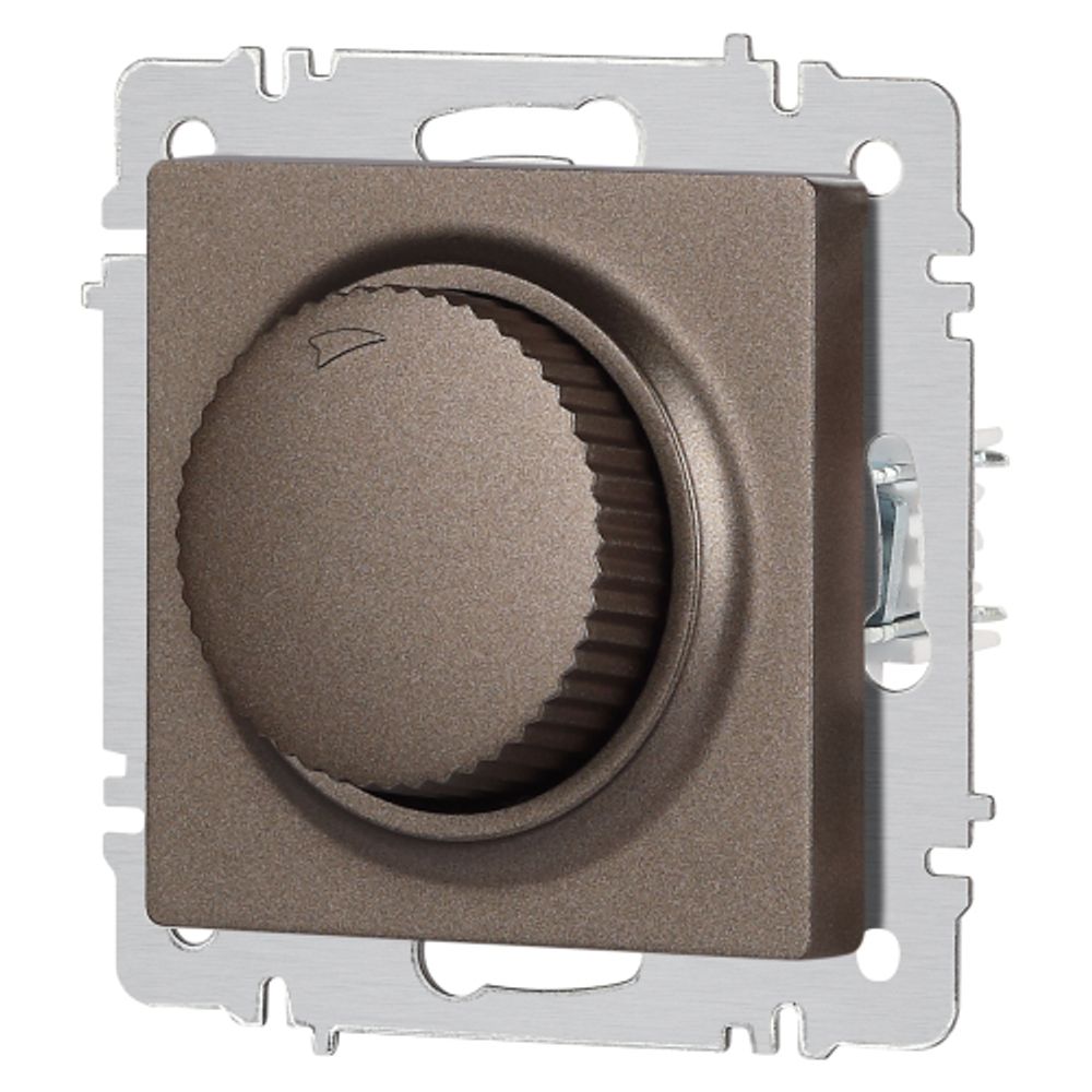 Светорегулятор Intro Accent 6-401-08 поворотный, 600Вт 230В, IP20, СУ, бронза | Intro