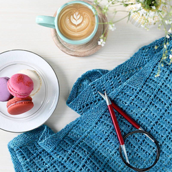 Спицы круговые Zing, 8мм/80см, KnitPro,(47136)