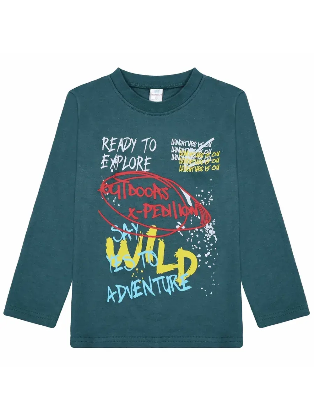 Футболка для садика и школы с длинным рукавом.1шт.мальчик