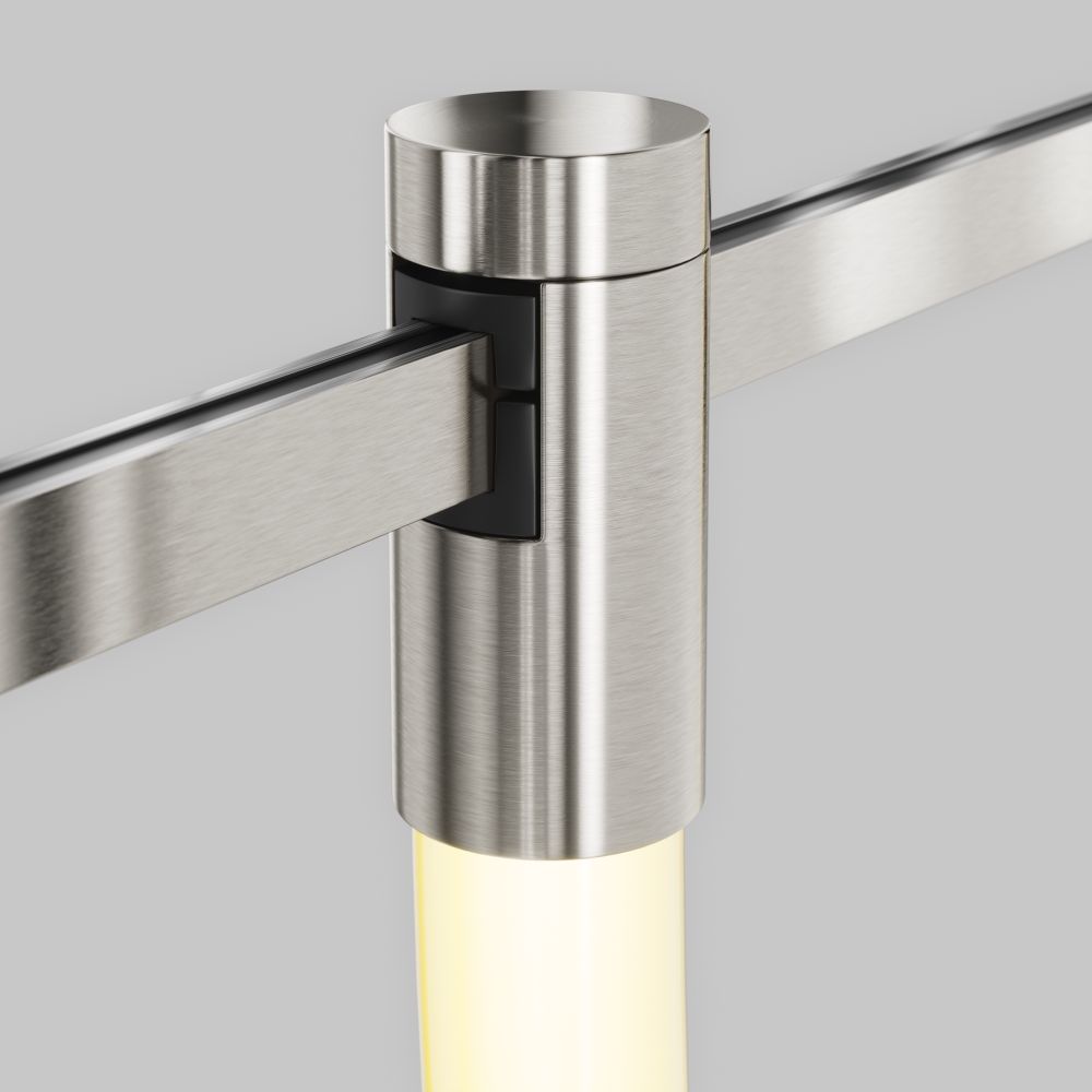 Трековый однофазный магнитный светодиодный светильник Maytoni Flarity   TR154-1-27W3K-PT