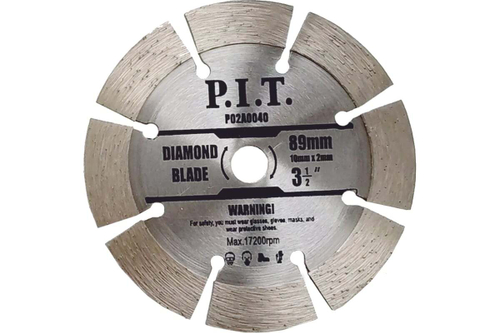 Диск алмазный отрезной по керамике, плитке (89x10 мм) для PMS89-C P.I.T. P02A0040