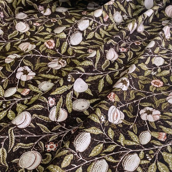 У. МОРРИС - ФРУКТ #2, отрез 70 см 100% хлопок Handmade Fabrics 3