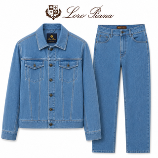 Мужские джинсовые костюмы Loro Piana