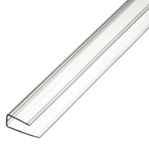 Профиль торцевой 4мм L=2.1м прозрачный КИН (для поликарбоната)