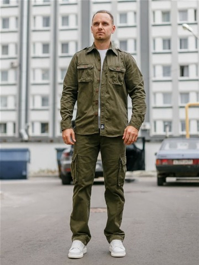 Рубашка - ветровка полевая M65 Freedom (олива)