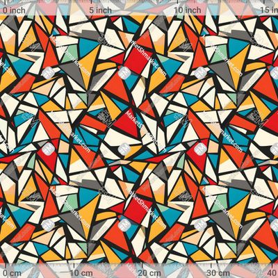 Геометрические Сломанные Формы by Pattern Store 484 DPI