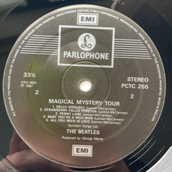 Винтажная виниловая пластинка LP The Beatles Magical Mystery Tour (Англия 1988)