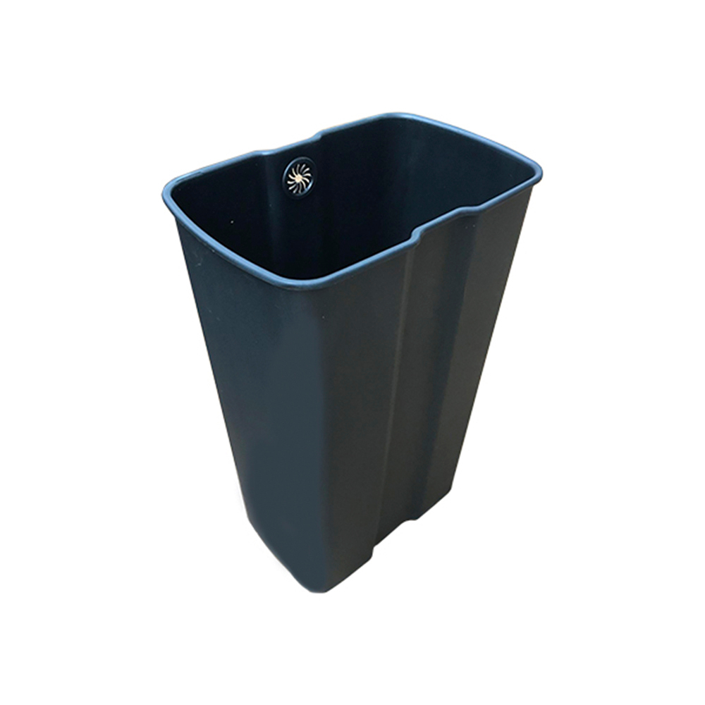 Ведро для мусора сенсорное, прямоугольное, створки, внутр ведро, Foodatlas JAH-5212, 30 л (золотой)