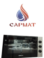 Электрическая мини-печь VESTA MP-V 2342 L серо/черно/черная