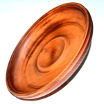 Деревянная тарелка Art of Siberia блюдо из сибирского кедра 285 мм. T1