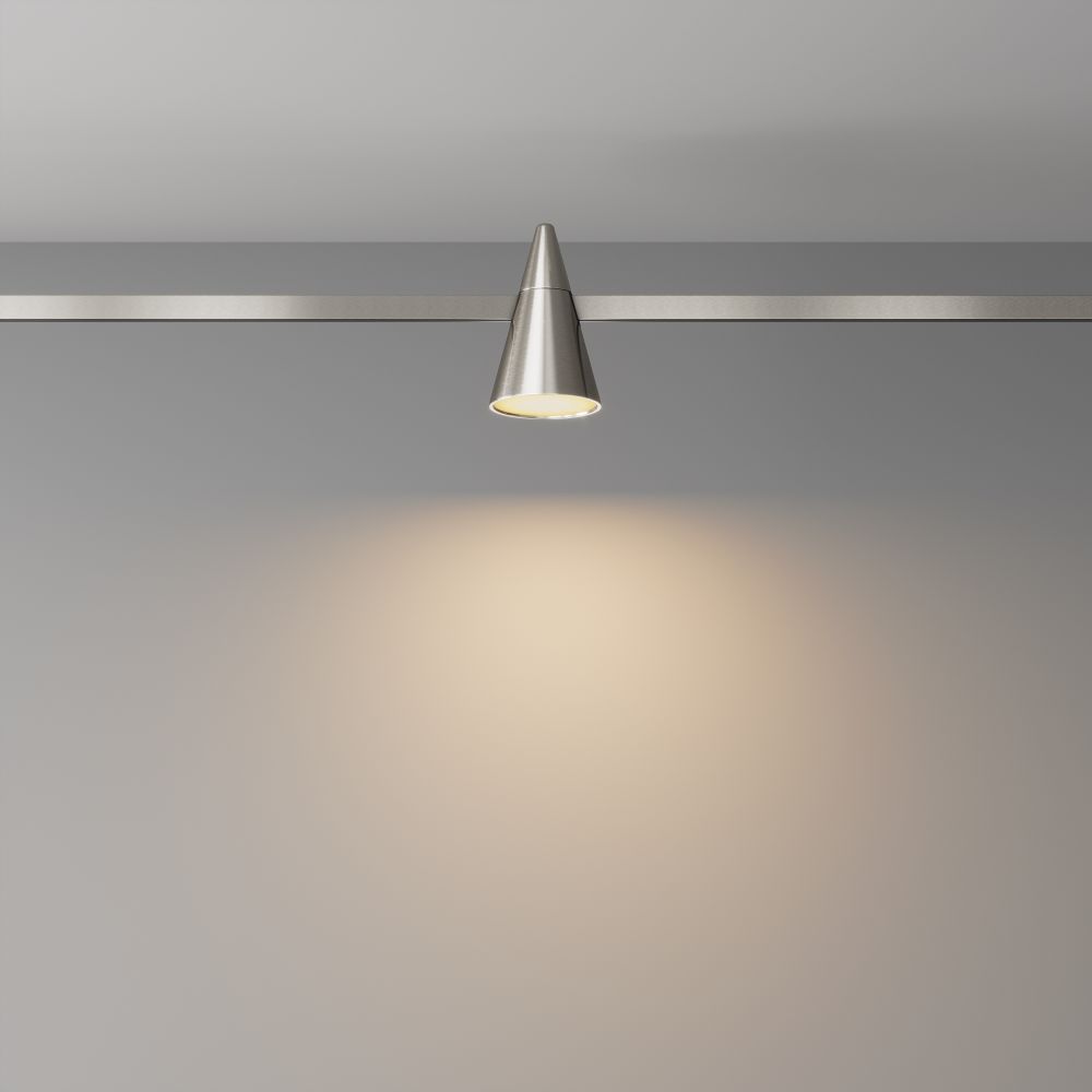 Трековый магнитный светодиодный светильник Maytoni Flarity   TR146-1-5W3K-PT