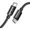 Кабель SYNCWIRE UNBREAKcable USB-C to USB-C 1 м (UBBT384) черный