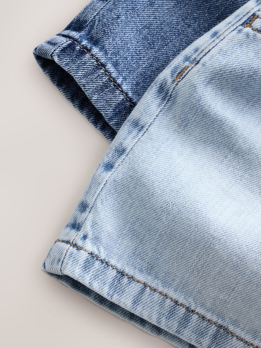 Шорты джинсовые для девочки Next E35-574, 2 шт., Синий