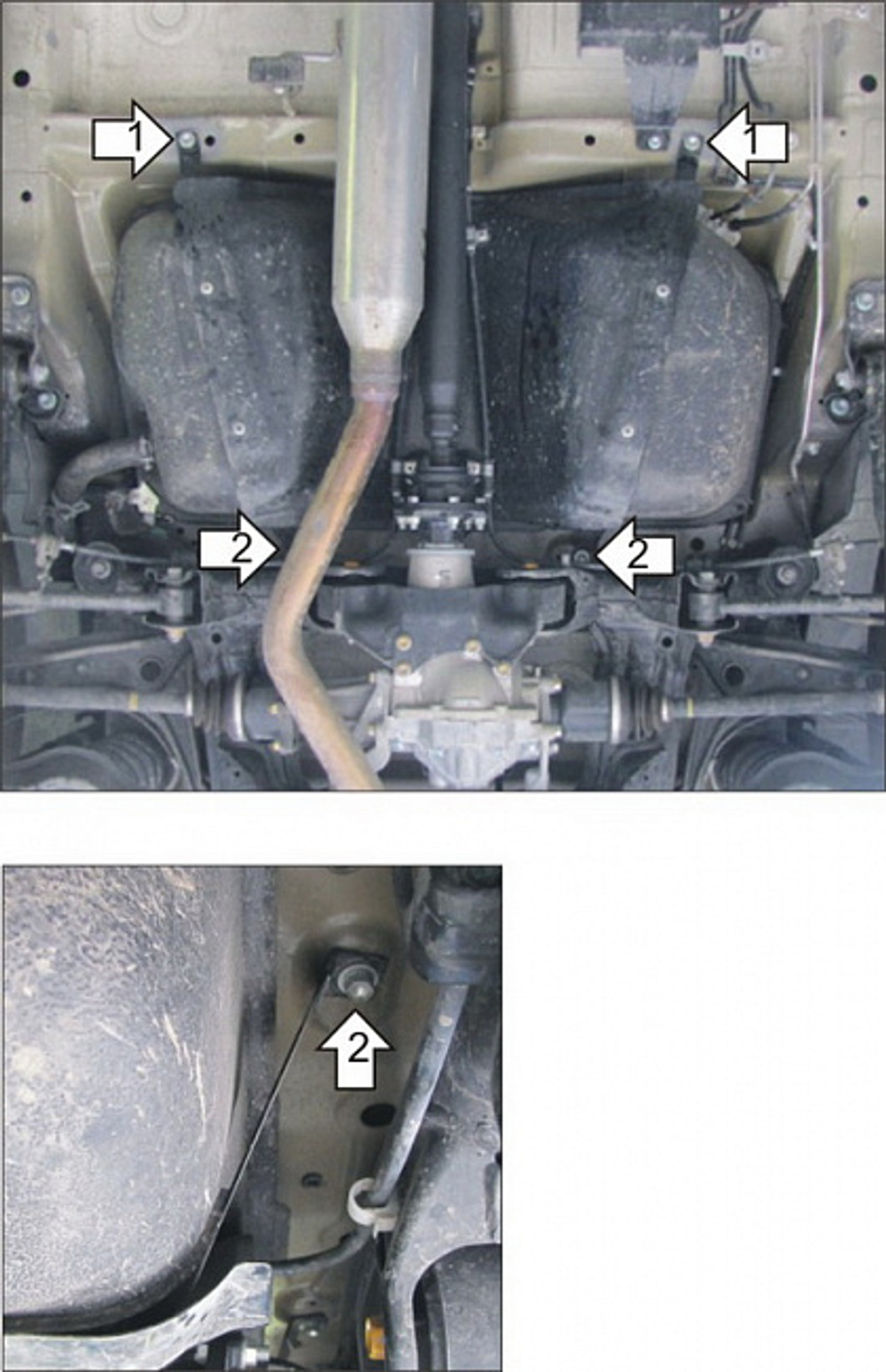 Защита Топл. бака. 3 мм, Сталь. для Suzuki Grand Vitara 2005-2008, Suzuki Grand Vitara 2008-2012, Suzuki Grand Vitara 2012-2016 MOTODOR.12403