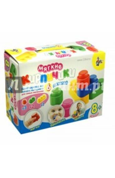 Игра &quot;Мягкие кирпичики 6 деталей&quot;
