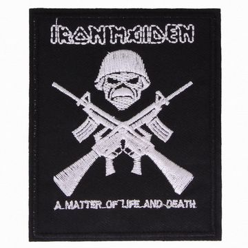 Нашивка Iron Maiden (в каске)