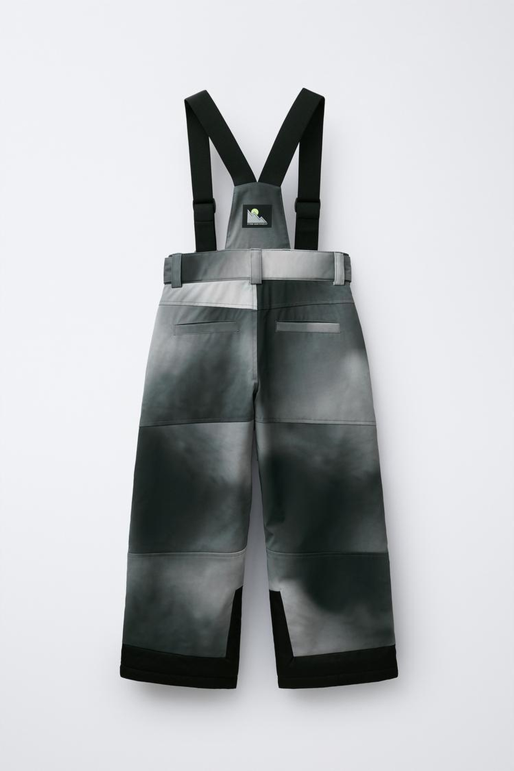 ZARA ВЕТРОЗАЩИТНЫЕ И ВОДООТТАЛКИВАЮЩИЕ БРЮКИ RECCO®, СЕРЫЙ