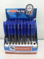 Ручка масляная 0,7 мм, синяя ,с грипом "Piano Fine top"