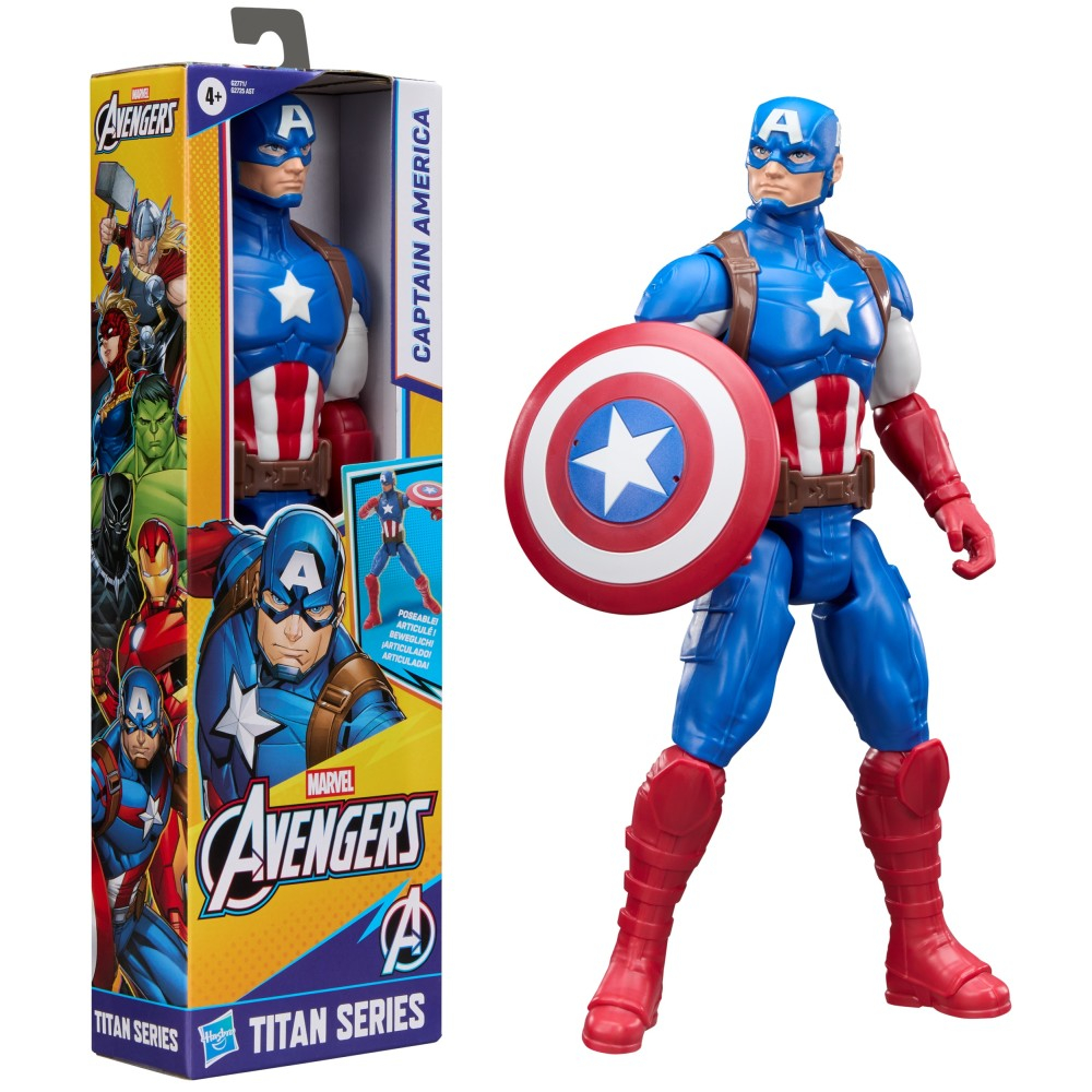 Hasbro G2771 — Фигурка Капитана Америки Titan Series 30 см Мстители G2771 — фото 1