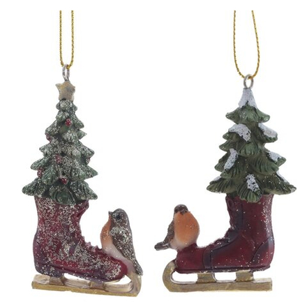 GAEM Изделие декоративное подвесное "Конек", L4,5 W3,5 H8 см, 2в.