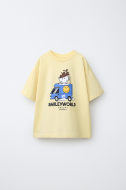 ZARA ФУТБОЛКА SMILEYWORLD®, ЖЕЛТЫЙ