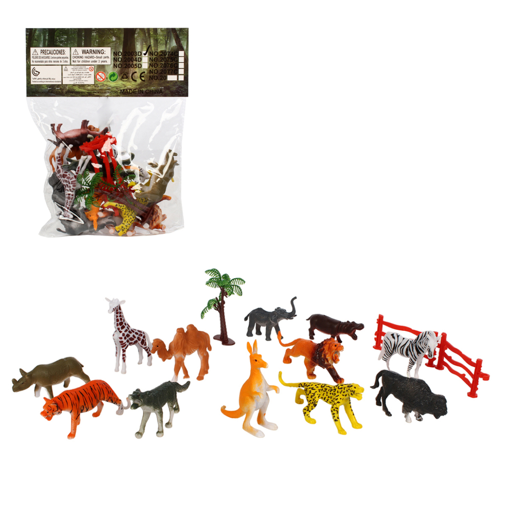 Набор диких животных, пакет 2003D