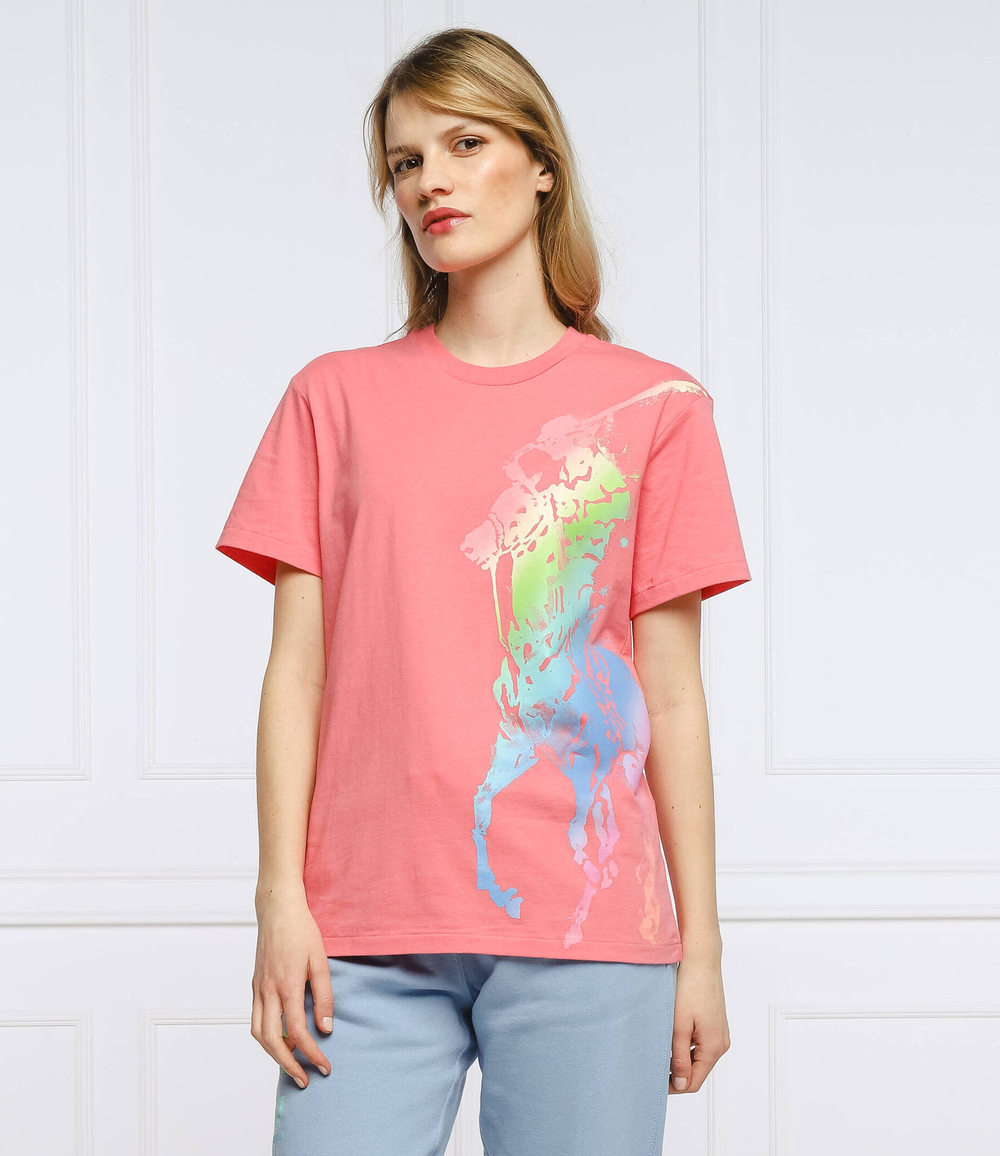 Футболка POLO RALPH LAUREN - розовый(211838145)