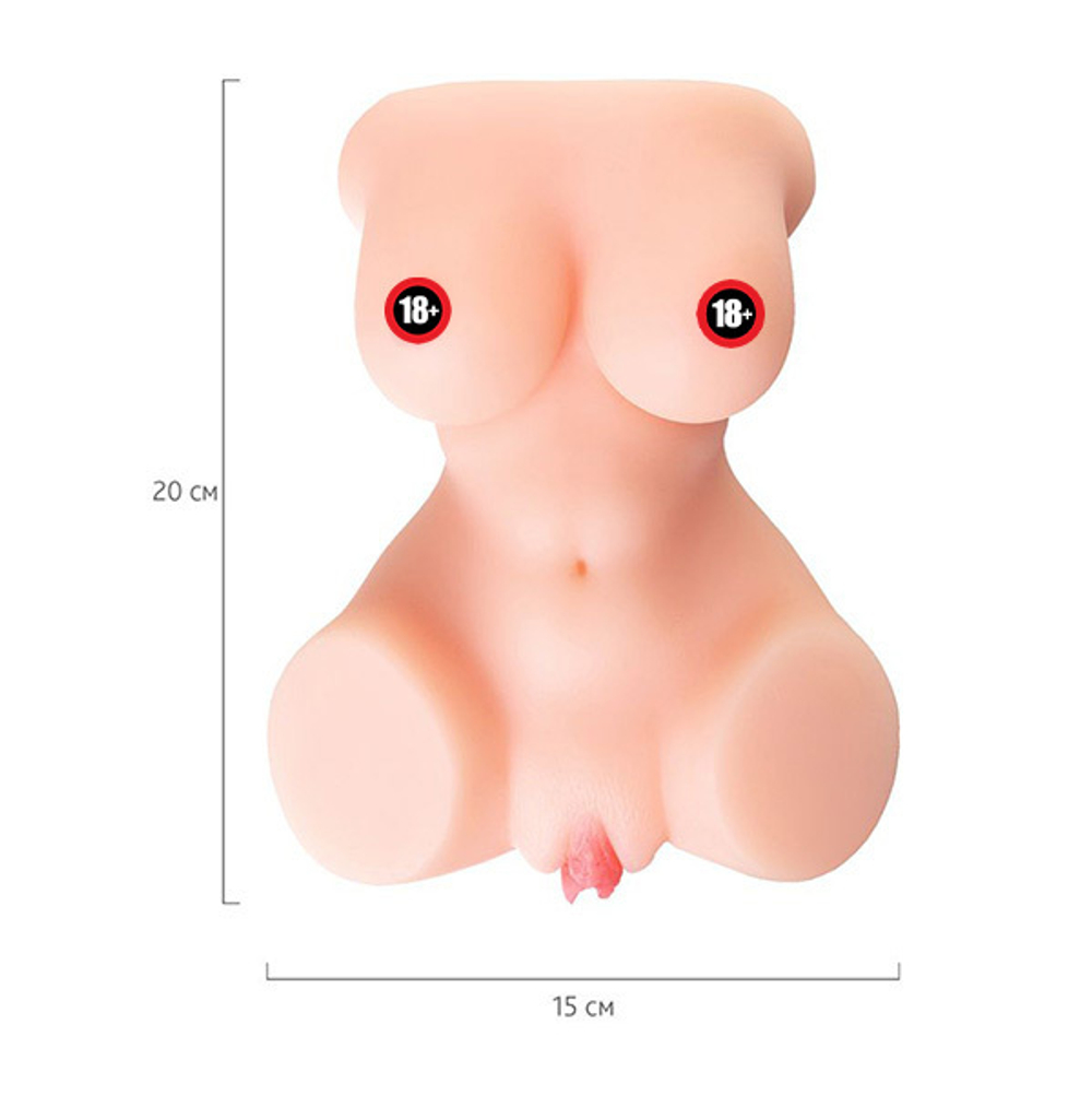 Мастурбатор-торс 20х15см ToyFa Juicy Pussy Shooting Star 893037