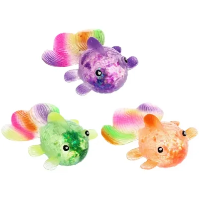 Игрушка «Рыбка», мялка, 12,5 см, микс