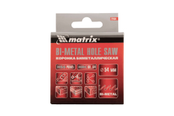 Коронка Bimetal, 54 мм Matrix