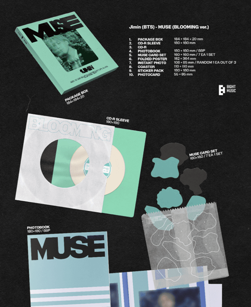 Альбом Jimin (BTS) - MUSE | со скидкой