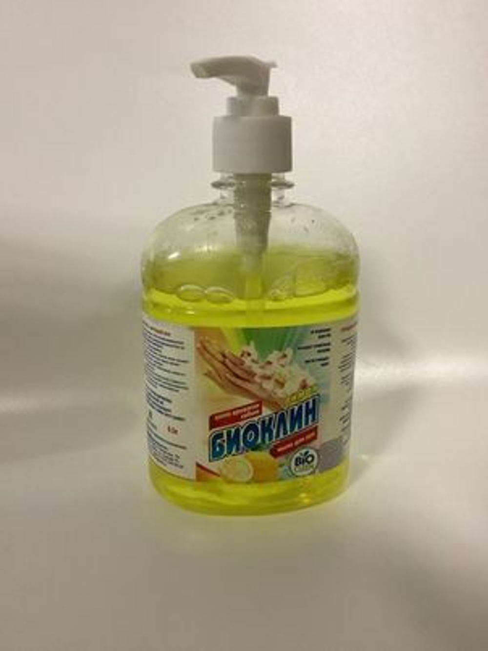 Жидкое мыло для рук с ароматом лимона Биоклин