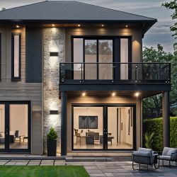 Светильник накладной светодиодный ЭРА WL41 GR 10Вт 3500К IP54 серый для интерьера и фасадов зданий