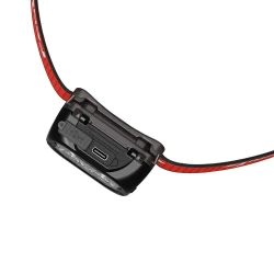 Налобный фонарь Fenix HL18R-T V2.0 черный с красным ремешком