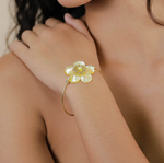 Браслет Franck Herval, Goldie, с перламутром и кристаллом, FH26.1-13-73251 (золотистый)