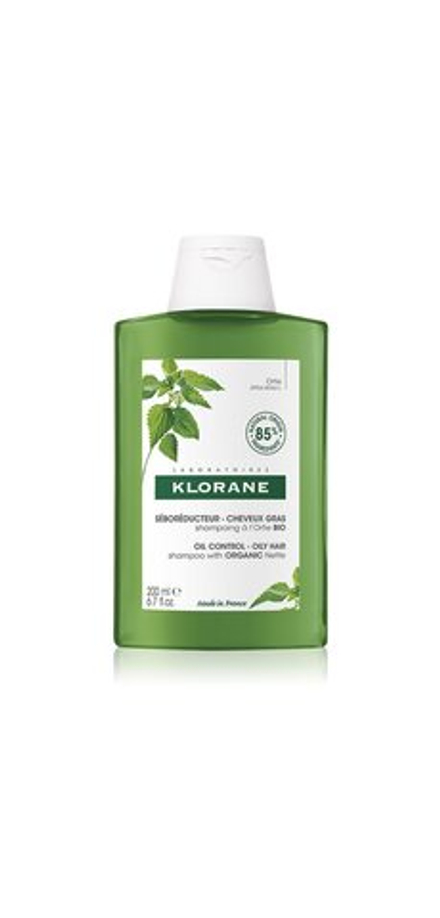 Klorane Nettle - очищающий шампунь для жирных волос /   200  ml  / GTIN 3282770141917
