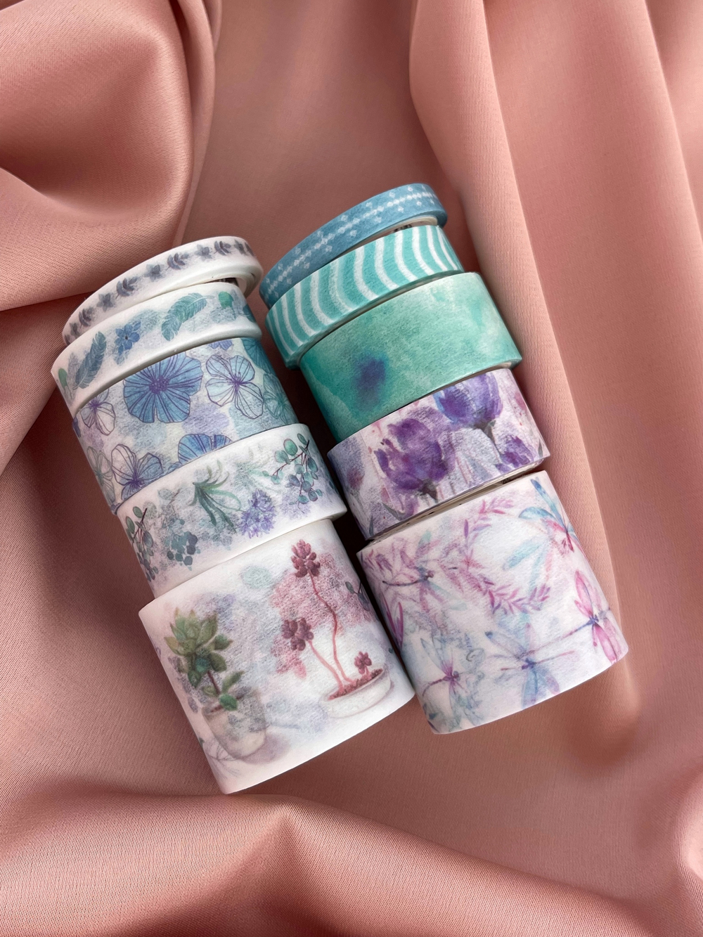 Набор скотча бирюзовый