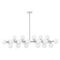 Подвесная люстра Lumina Deco Marsiada LDP 6033-24 CHR