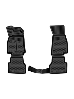 Коврики в салон для AUDI A6 (V(C8)), включая Allroad 2018-, универсал, 4шт. (Повышенная устойчивость, повышенная износостойкость) FORMAT.3DA58925210K