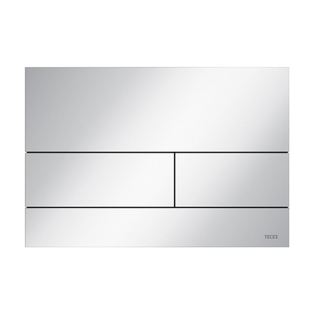 Металлическая панель смыва для унитаза TECEsquare II, (белая глянцевая)