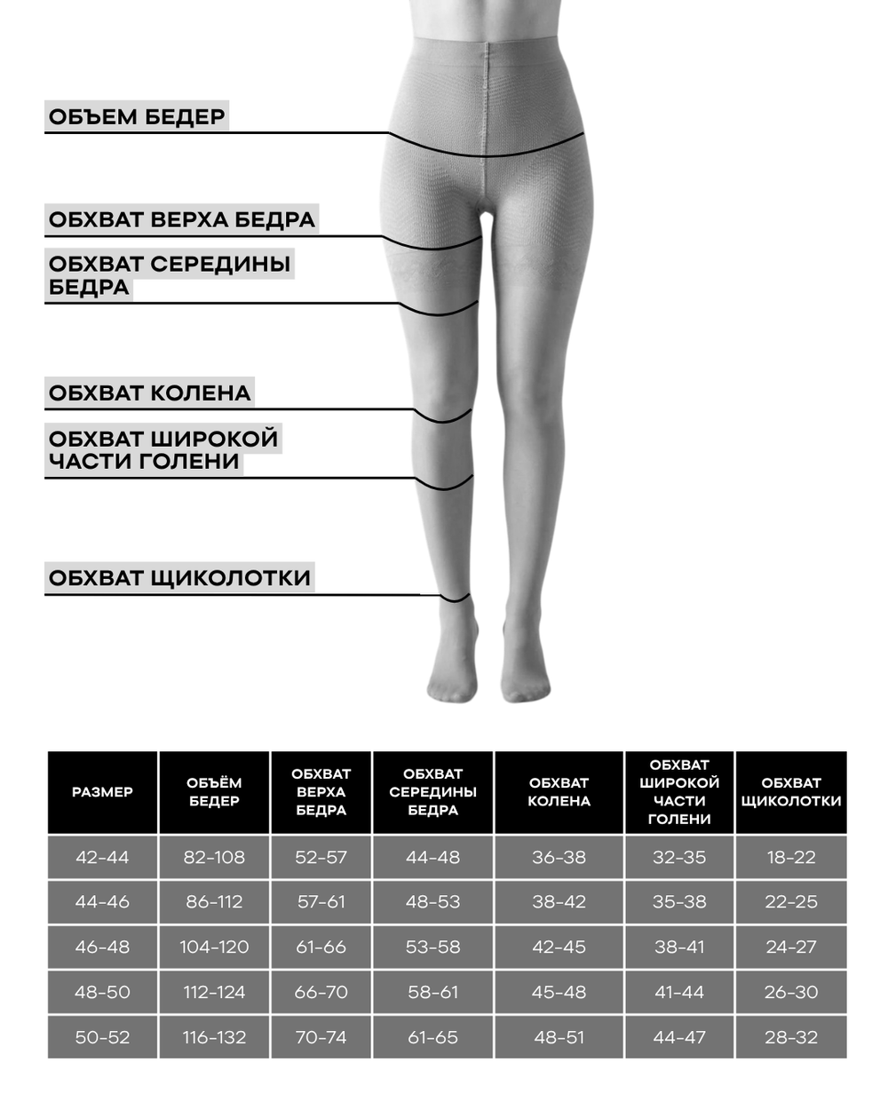 Антицеллюлитные моделирующие колготки COPPLIFE INTERSkin LIFT UP