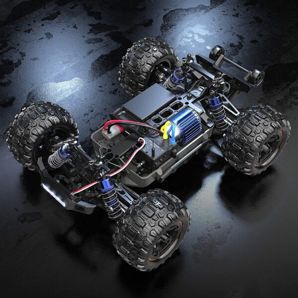 Радиоуправляемый джип MJX Hyper Go 4WD LED 1:16 2.4G - MJX-16108 зеленый