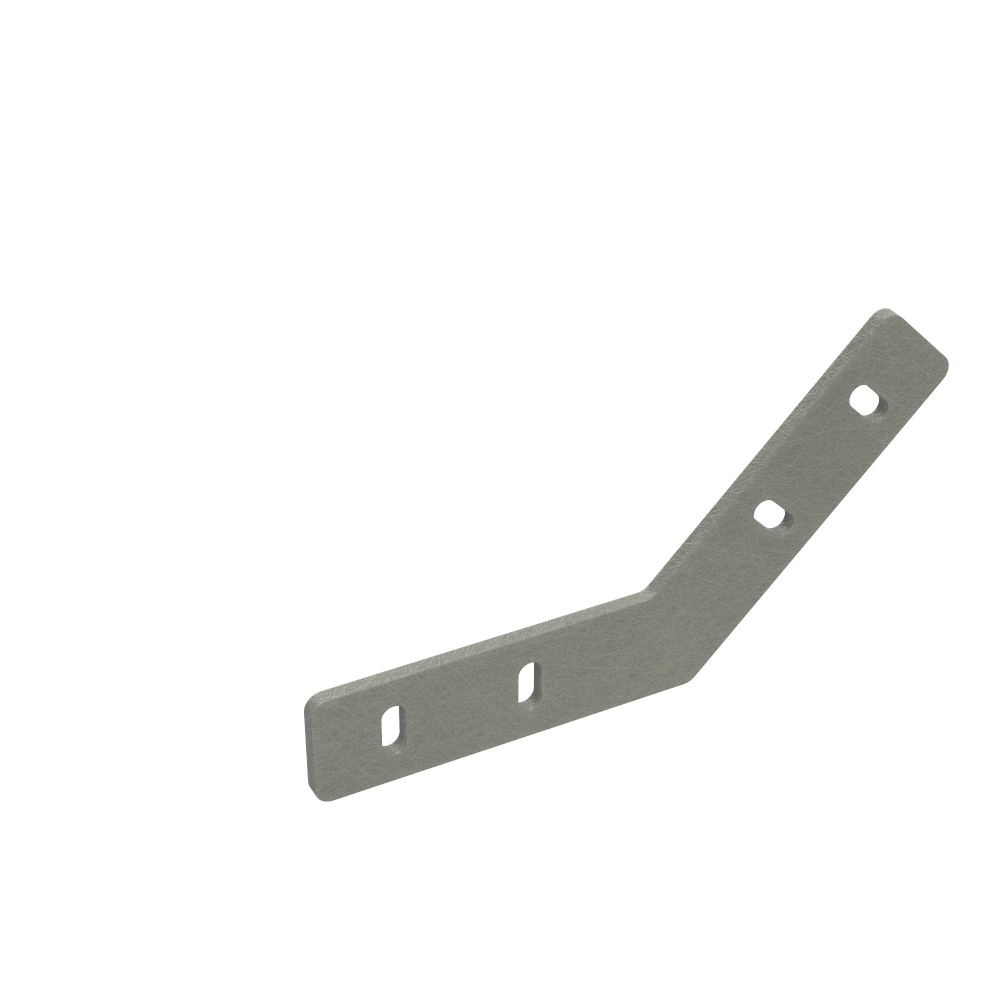 Соединительная пластина вертикальная 45 градусов Н50, стеклопластик