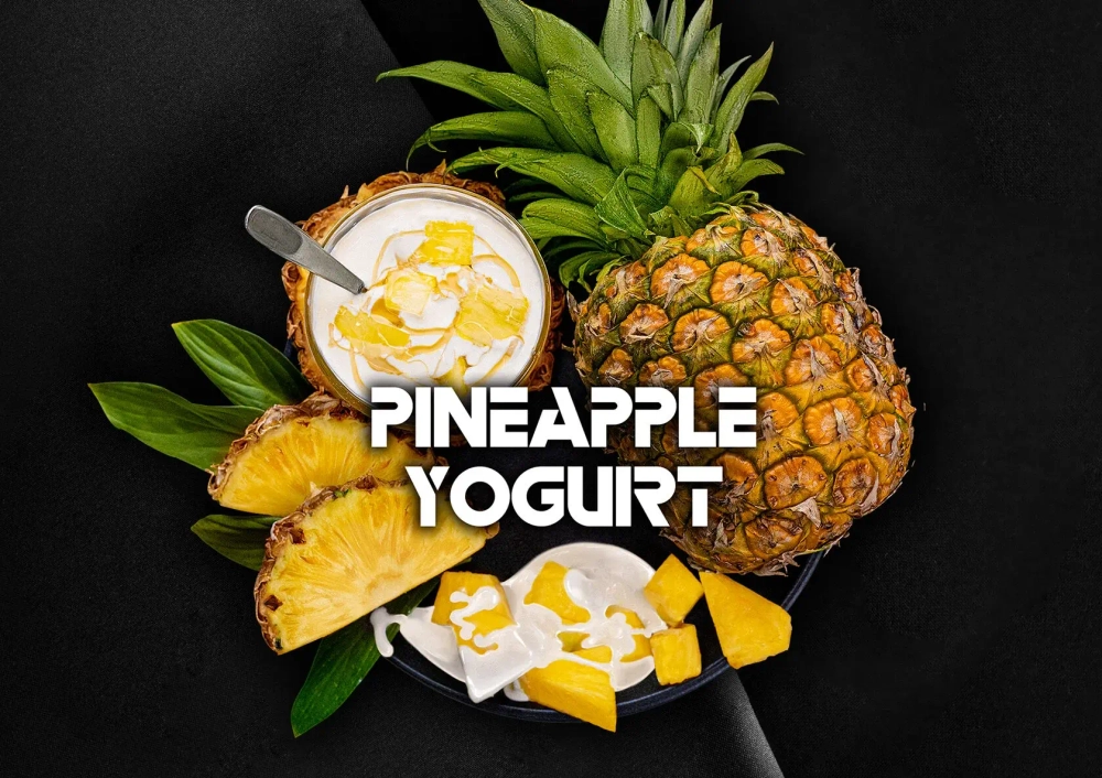 Табак Black Burn Pineapple Yogurt (Ананасовый Йогурт) 200г