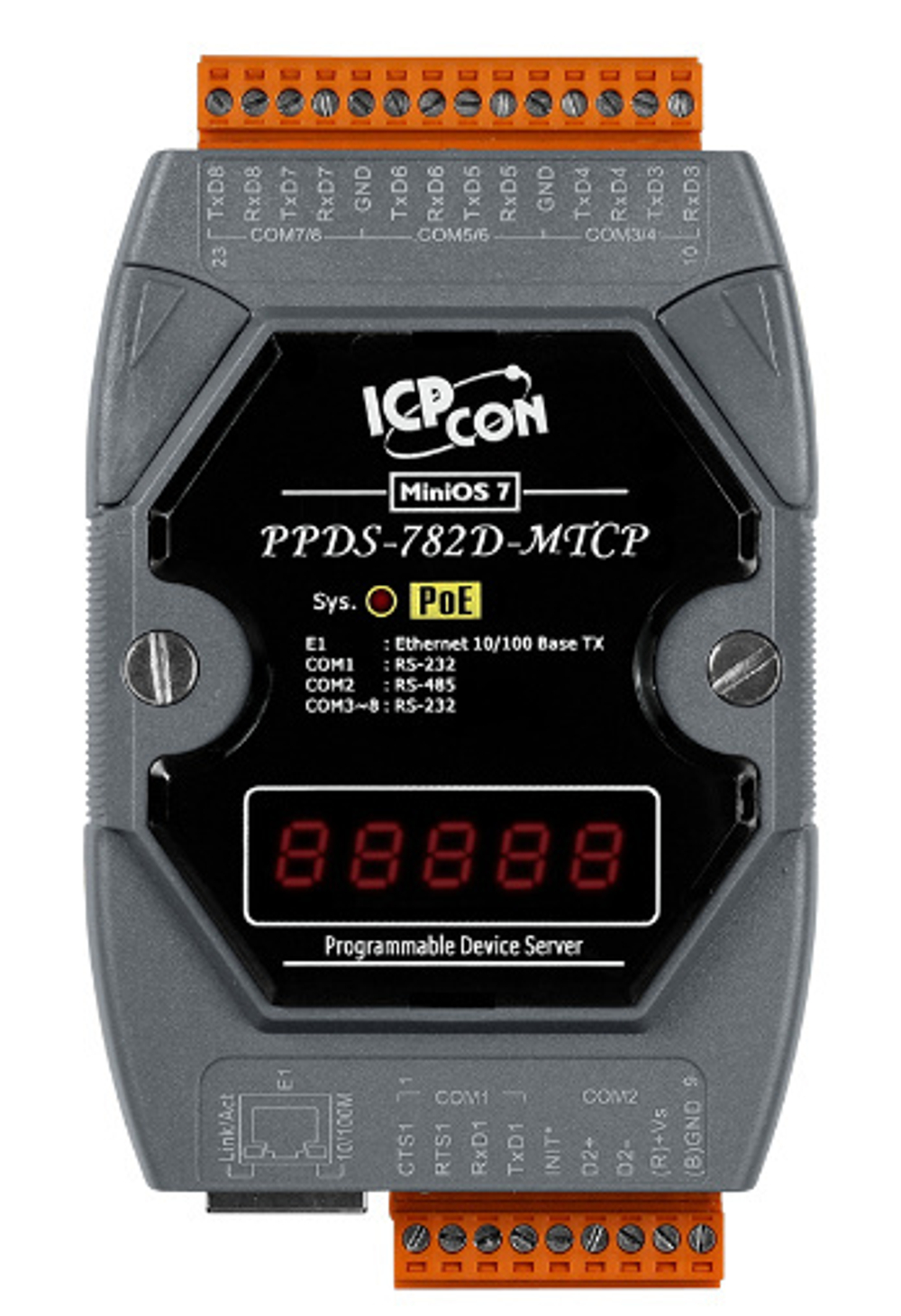 Преобразователь ICP DAS PPDS-782-MTCP CR