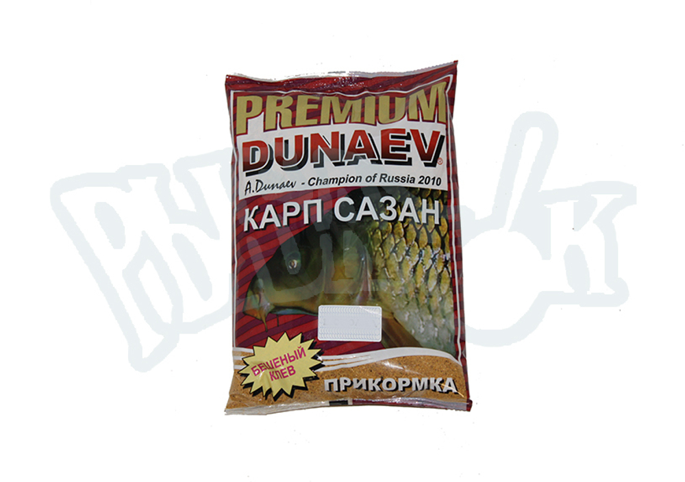 Прикормка "DUNAEV-PREMIUM" 1 кг Карп-Сазан Клубника
