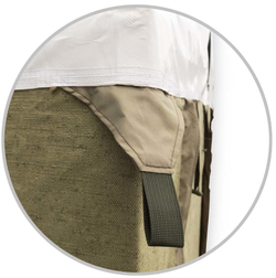 ПАЛАТКА СВАРЩИКА МИТЕК 2,0Х2,0 (ПВХ+БРЕЗЕНТ)