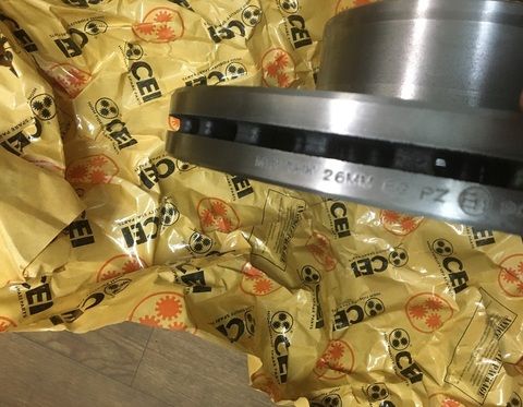 Диск тормозной передний MAN TGL