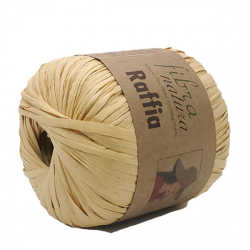 Пряжа Raffia 40г, 90м, 100% целлюлоза (цена за 1шт)