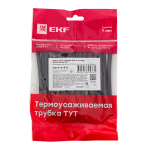 Набор ТУТк клеевые 4.8/1.6 нг черные 20шт по 100мм EKF PROxima